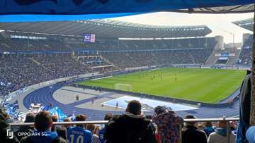 Hertha BSC vs KSC 3:1 vom 29.03.2025